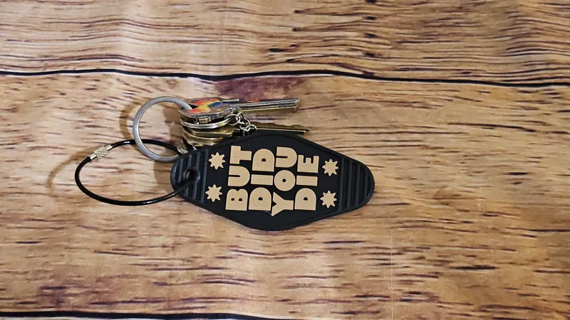 Custom Keychain - Personalized 3D printed keychain